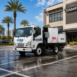 Professional Parking Lot Sweeping in Clearwater, Florida